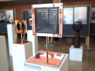 Tárlatvezetés a Pannonban - fotó: Sándor Judit