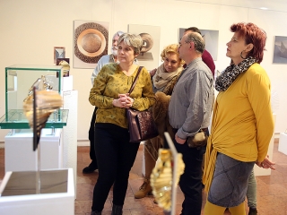 Gombos István kiállítása Pakson - fotó: Sándor Judit