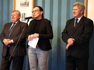 Gombos István kiállítása Pakson - fotó: Sándor Judit