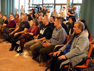 Gombos István kiállítása Pakson - fotó: Sándor Judit