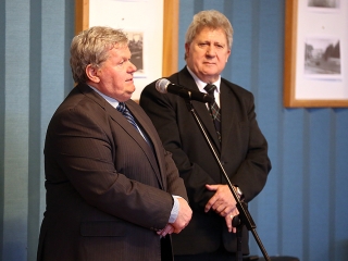 Gombos István kiállítása Pakson - fotó: Sándor Judit