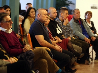 Gombos István kiállítása Pakson - fotó: Sándor Judit