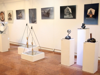 Gombos István kiállítása Pakson - fotó: Sándor Judit