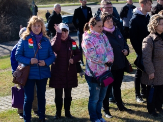 Megemlékezés a nemzeti ünnepen (2019) - fotó: Ónodi Zoltán
