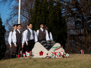 Megemlékezés a nemzeti ünnepen (2019) - fotó: Ónodi Zoltán