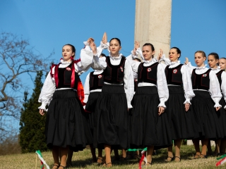 Megemlékezés a nemzeti ünnepen (2019) - fotó: Ónodi Zoltán
