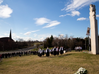 Megemlékezés a nemzeti ünnepen (2019) - fotó: Ónodi Zoltán