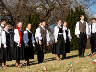 Megemlékezés a nemzeti ünnepen (2019) - fotó: Ónodi Zoltán
