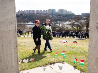 Megemlékezés a nemzeti ünnepen (2019) - fotó: Ónodi Zoltán