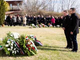 Megemlékezés a nemzeti ünnepen (2019) - fotó: Ónodi Zoltán