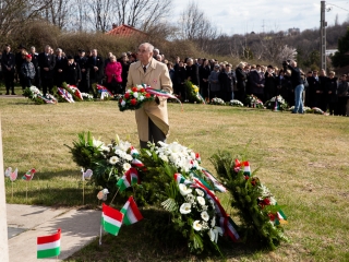 Megemlékezés a nemzeti ünnepen (2019) - fotó: Ónodi Zoltán