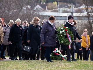 Megemlékezés a nemzeti ünnepen (2019) - fotó: Ónodi Zoltán