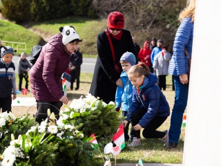 Megemlékezés a nemzeti ünnepen (2019) - fotó: Ónodi Zoltán