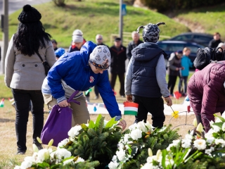 Megemlékezés a nemzeti ünnepen (2019) - fotó: Ónodi Zoltán