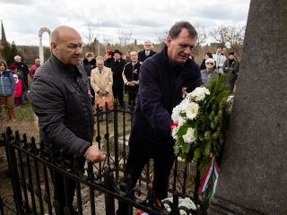 Megemlékezés a nemzeti ünnepen (2019) - fotó: Ónodi Zoltán