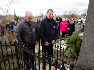 Megemlékezés a nemzeti ünnepen (2019) - fotó: Ónodi Zoltán