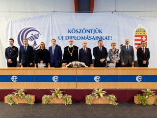 Diplomaátadó az egyetemen (2019. március) - fotó: Ónodi Zoltán