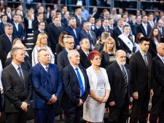 Diplomaátadó az egyetemen (2019. március) - fotó: Ónodi Zoltán