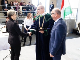 Diplomaátadó az egyetemen (2019. március) - fotó: Ónodi Zoltán