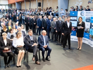 Diplomaátadó az egyetemen (2019. március) - fotó: Ónodi Zoltán