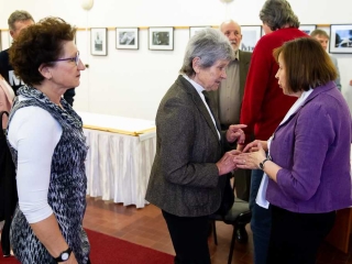 Könyvbemutató a könyvtárban - fotó: Ónodi Zoltán