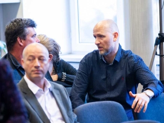 Könyvbemutató a könyvtárban - fotó: Ónodi Zoltán