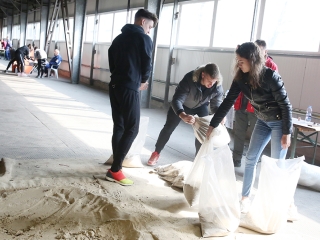 Katasztrófavédelmi verseny diákoknak (2019) - fotó: Sándor Judit