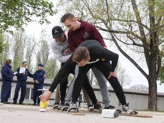 Katasztrófavédelmi verseny diákoknak (2019) - fotó: Sándor Judit