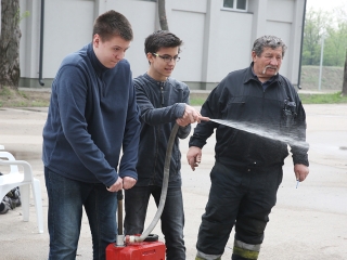 Katasztrófavédelmi verseny diákoknak (2019) - fotó: Sándor Judit