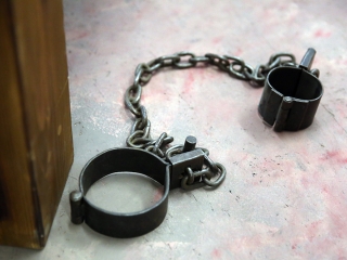 Kiállítás a múzeumban - A rács két oldalán - fotó: Sándor Judit