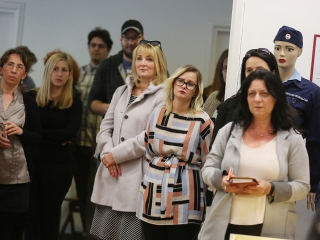 Kiállítás a múzeumban - A rács két oldalán - fotó: Sándor Judit