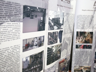 Kiállítás a múzeumban - A rács két oldalán - fotó: Sándor Judit