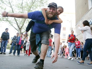 Hülye járás Dunaújváros 2019 - fotó: Sándor Judit