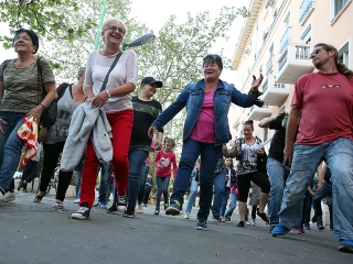 Hülye járás Dunaújváros 2019 - fotó: Sándor Judit