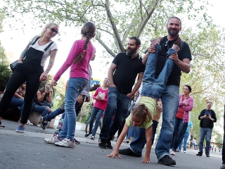 Hülye járás Dunaújváros 2019 - fotó: Sándor Judit