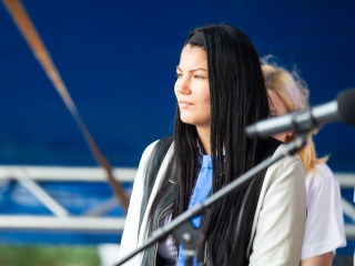 A Lorántffy iskola diákjainak ballagása a főtéren - fotó: Ónodi Zoltán