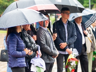 A Lorántffy iskola diákjainak ballagása a főtéren - fotó: Ónodi Zoltán