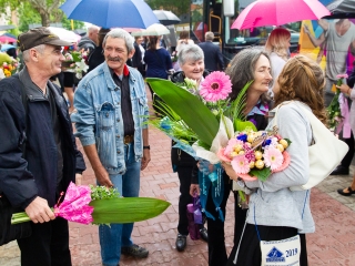 A Lorántffy iskola diákjainak ballagása a főtéren - fotó: Ónodi Zoltán