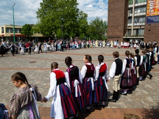 Pünkösdi Rózsa Gyermek Néptánctalálkozó 2019 - fotó: Ónodi Zoltán