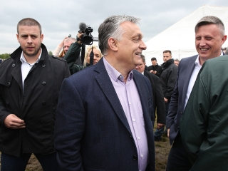 Orbán Viktor Mezőfalván - fotó: Sándor Judit