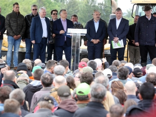 Orbán Viktor Mezőfalván - fotó: Sándor Judit