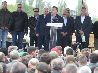 Orbán Viktor Mezőfalván - fotó: Sándor Judit