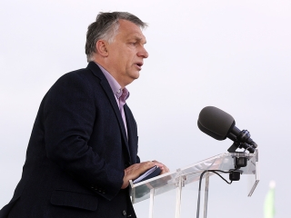 Orbán Viktor Mezőfalván - fotó: Sándor Judit