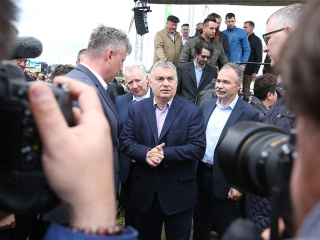 Orbán Viktor Mezőfalván - fotó: Sándor Judit