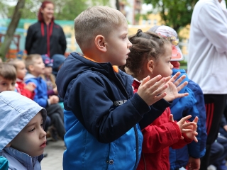 Sportnap a Római városrészi Tagóvodában - fotó: Sándor Judit