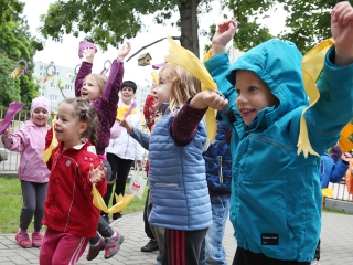 Sportnap a Római városrészi Tagóvodában - fotó: Sándor Judit