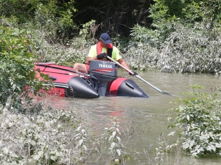 Speciális bevetésen a keresőkutyák  - fotó: Sándor Judit