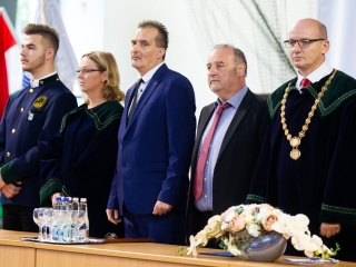 Diplomaátadó az egyetemen (2019) - fotó: Ónodi Zoltán