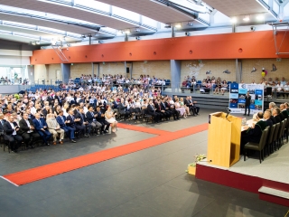 Diplomaátadó az egyetemen (2019) - fotó: Ónodi Zoltán