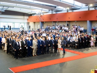 Diplomaátadó az egyetemen (2019) - fotó: Ónodi Zoltán